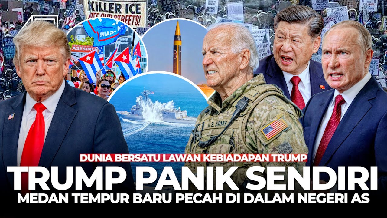 Trump Minta Bantuan Negaranya Keos Spanyol Inggris Turunkan Militer ke Iran Kuba! Sekutu AS Membelot