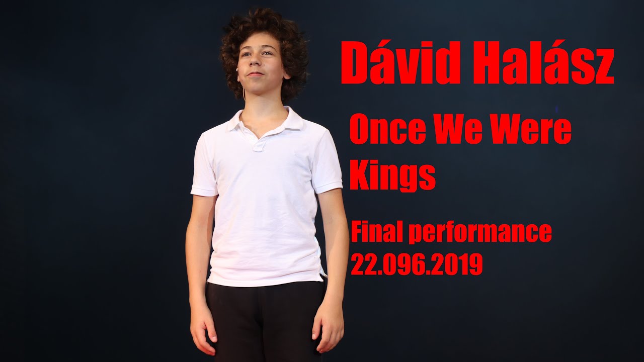 [4K] Billy Elliot - Once We Were Kings by Dávid Halász [HUNGARIAN] Final show