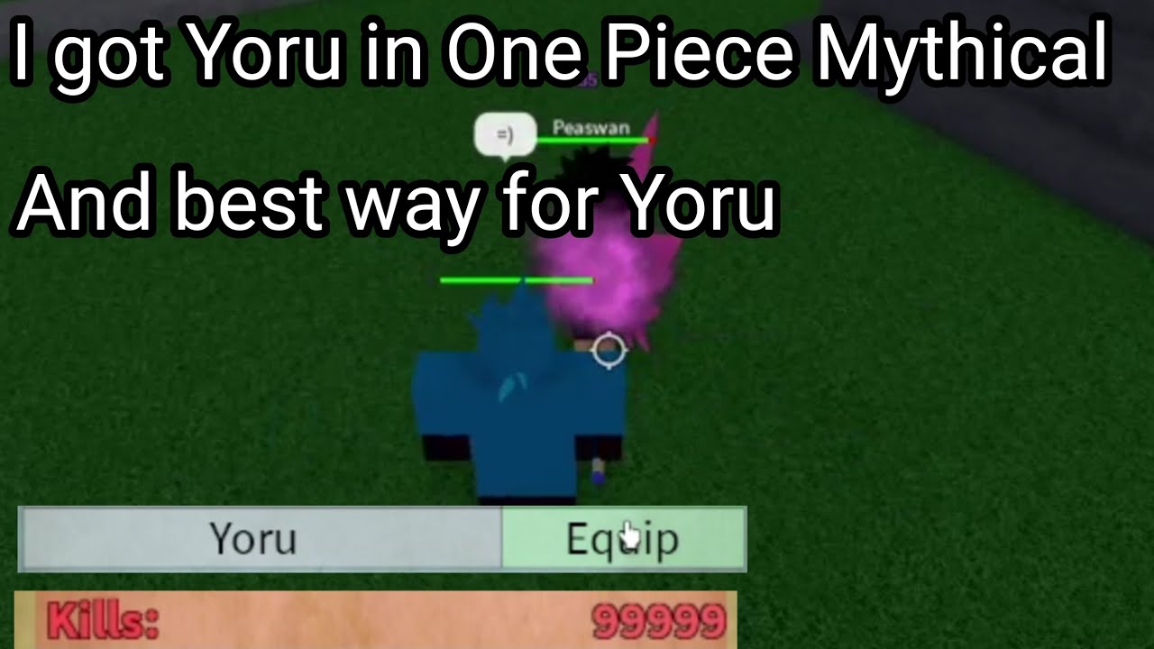 I got Yoru in One Piece Mythical And Best way to get Yoru / OP:M