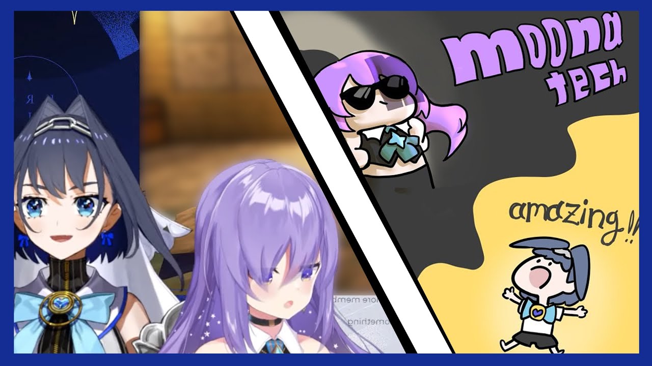 El preciso instante en el que Kroni y Moona se hacen amigas [Hololive sub español]