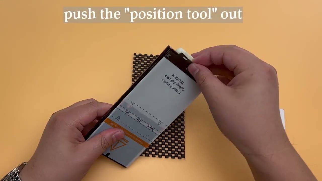 Samsung Galaxy S23 Ultra TPU Film Installation Video