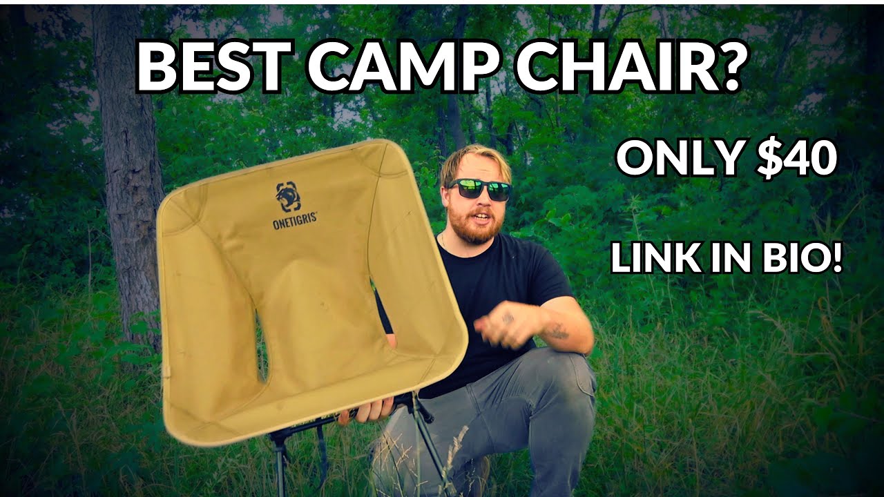 The Best Camp Chair? | Only $30 | OneTigris Promenade Camp Chair |
