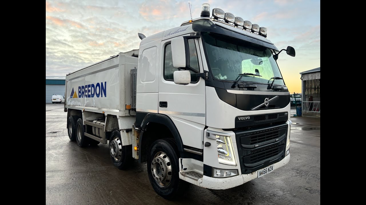 2016 (16) Volvo FM11.450 8x4 tipper,