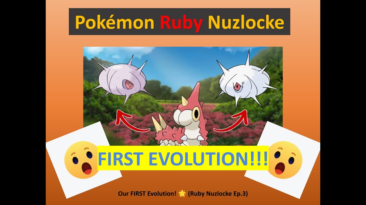 Our FIRST Evolution! 🌟 - Ruby Nuzlocke Ep.3