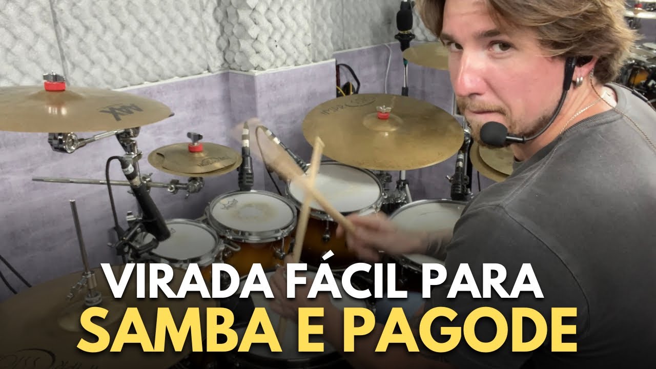 Virada FÁCIL e MUSICAL para SAMBA e PAGODE!