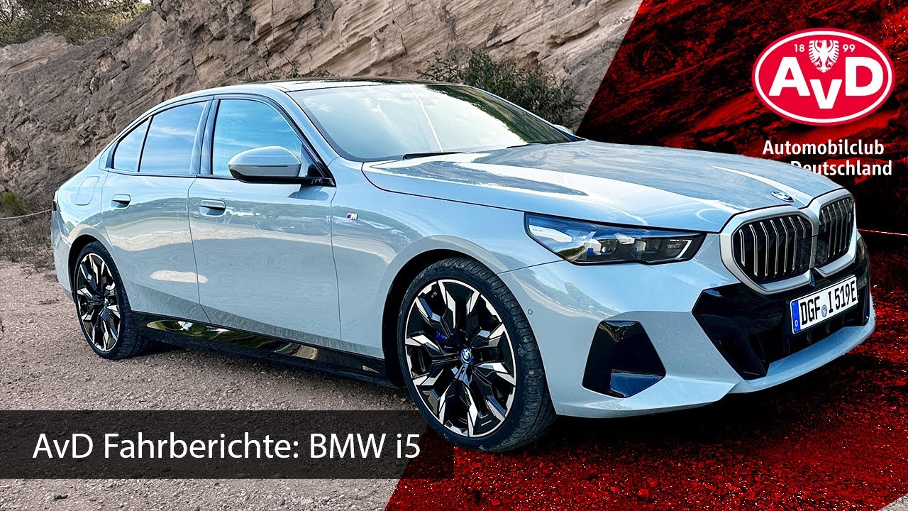 AvD Fahrberichte: Der Neue BMW 5er Elektro im Test: Ausf&uuml;hrlicher Fahrbericht & Technik-Check