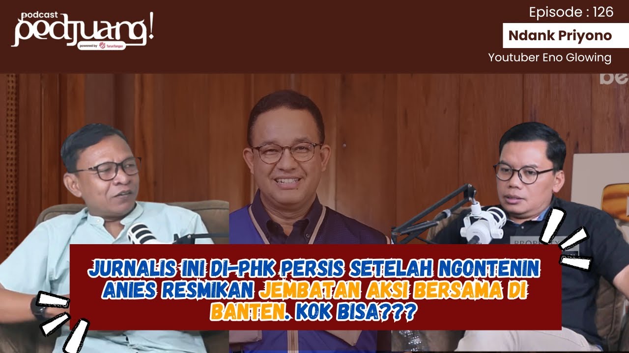 Jurnalis Ini Di-PHK Setelah Ngontenin Anies Resmikan Jembatan Aksi Bersama di Banten. Kok Bisa?