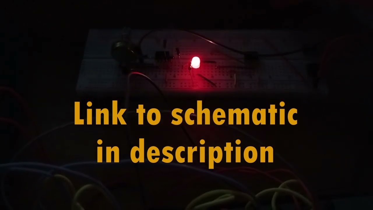Chaotic DIY LFO made from color-changing LEDs