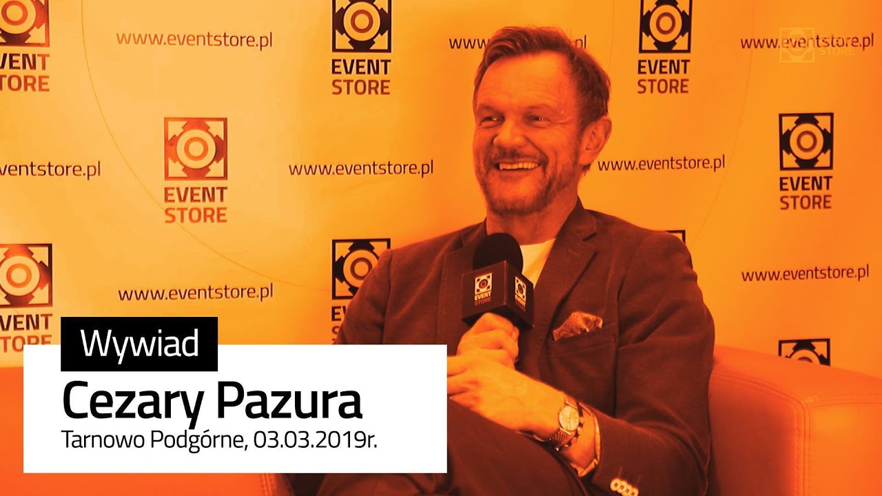 Cezary Pazura - wywiad - Tarnowo Podgórne 03.03.2019