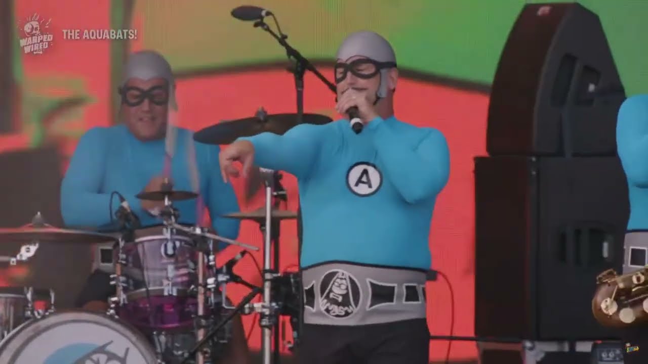 The Aquabats! - Warped Tour 2025 Long beach 7/26/25