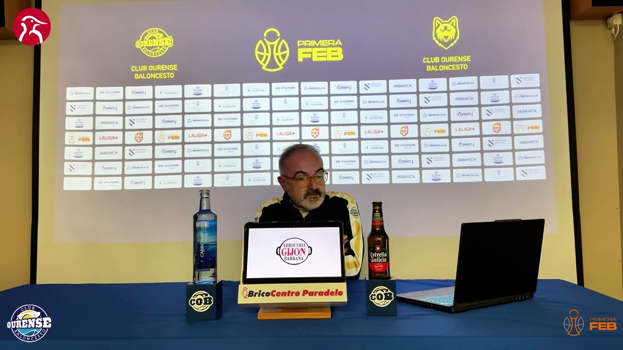 Rolda de prensa de Moncho López tralo partido ante Inveready Gipuzkoa