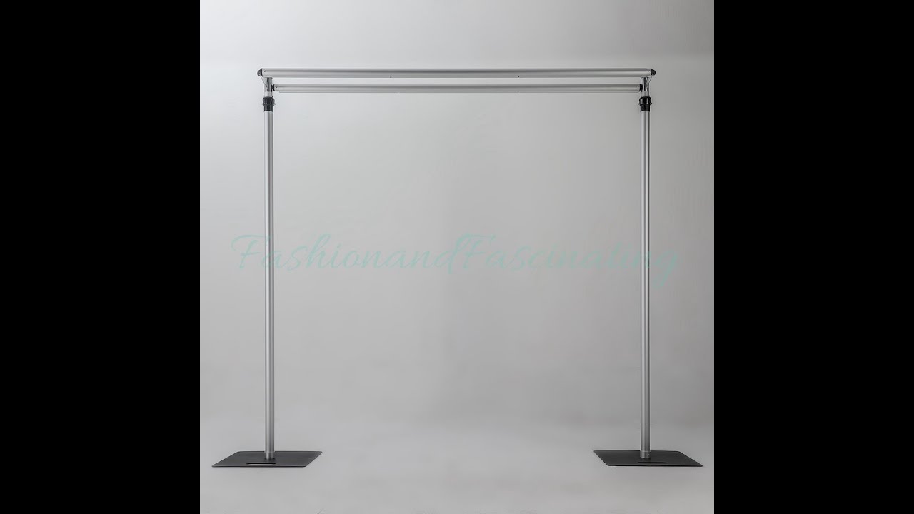 1-Panel Pipe And Drape Kit【Double Crossbar】,Backdrop Stand