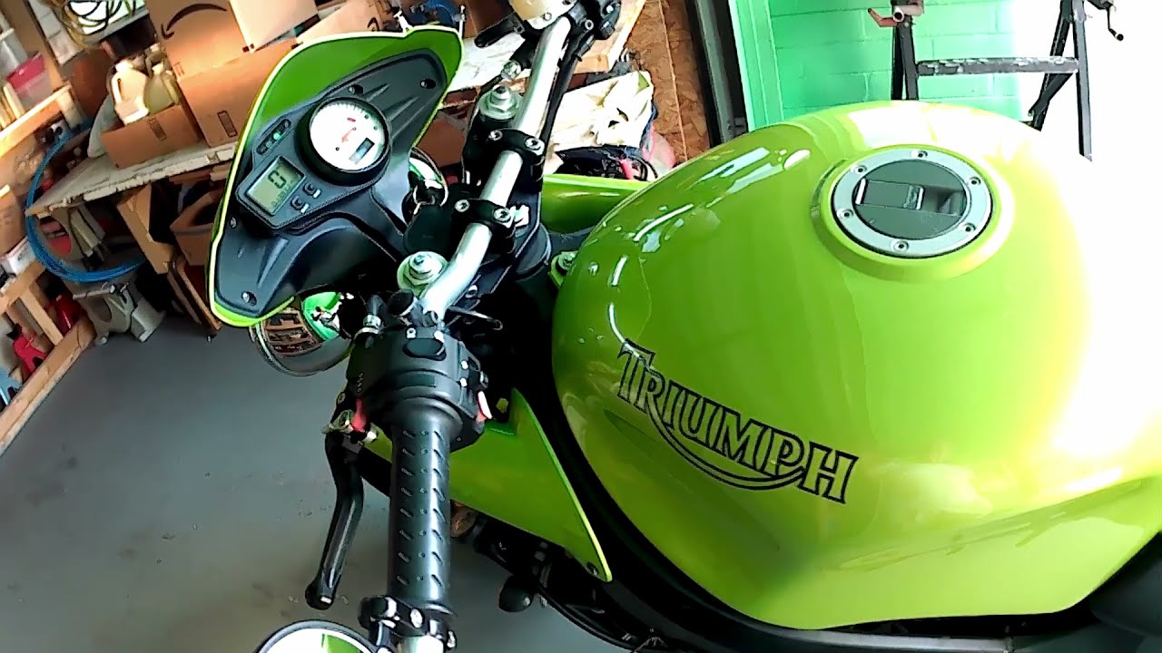 Triumph Speed Four Oil Change