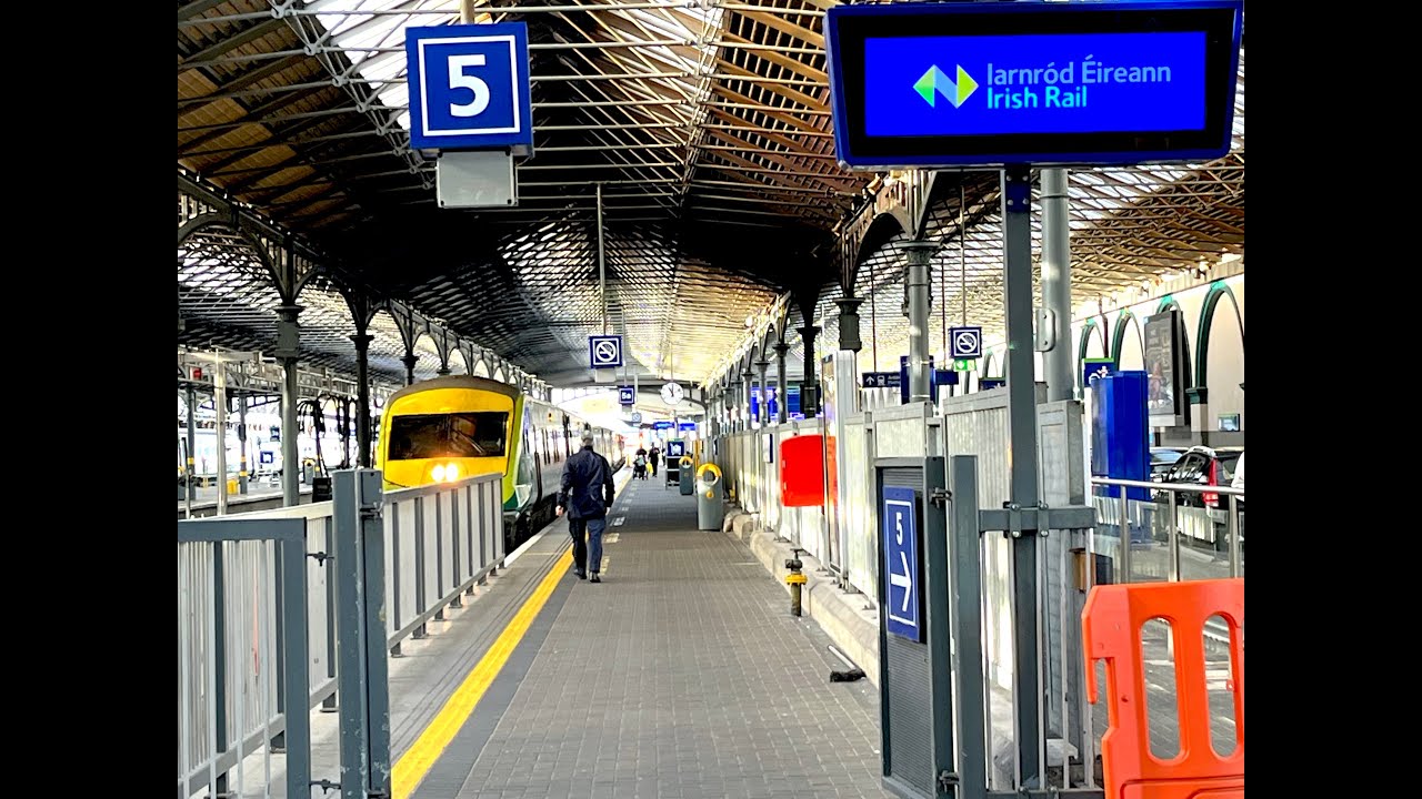 Irish Rail ☘️ Dublin To Westport from Heuston Station  Dublin