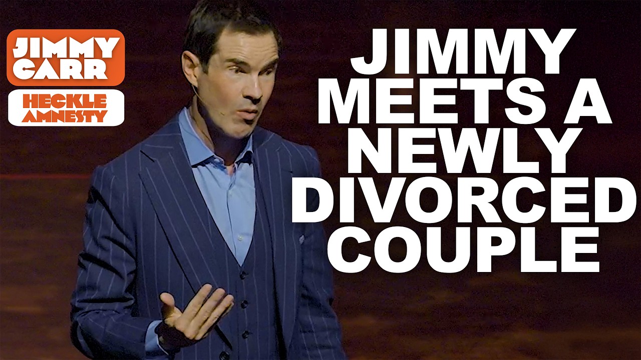 When A Recently Divorced Couple Sit Together at a Jimmy Carr Show