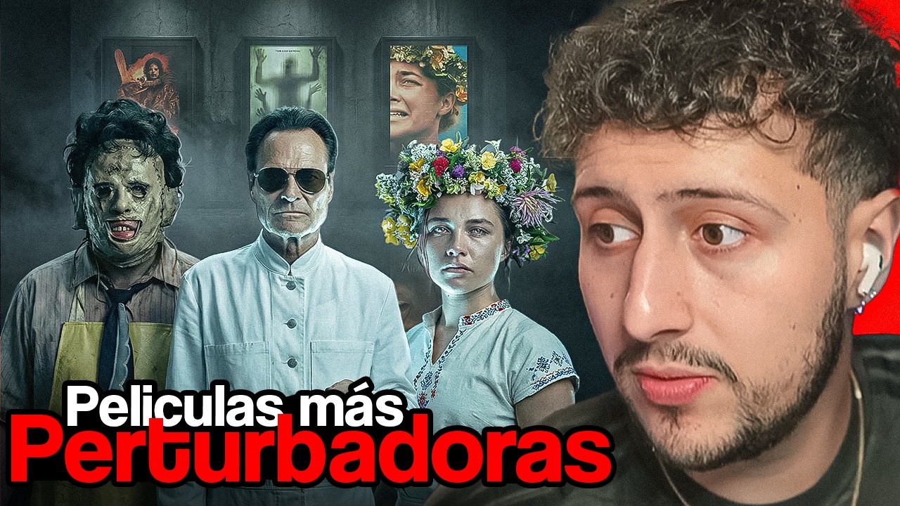 REACCIONANDO AL ICEBERG DE LAS PELICULAS MAS PERTURBADORAS DE LA HISTORIA 😰