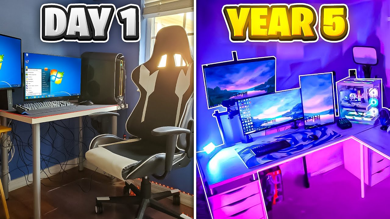 5 Year Gaming Setup Progression&hellip; ($3k - $20k)