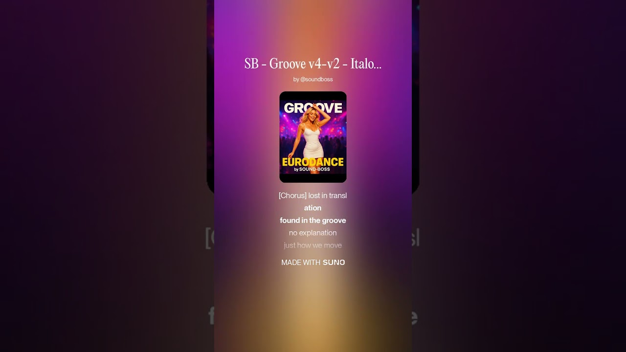 SB   Groove v4 v2   Italo Dance