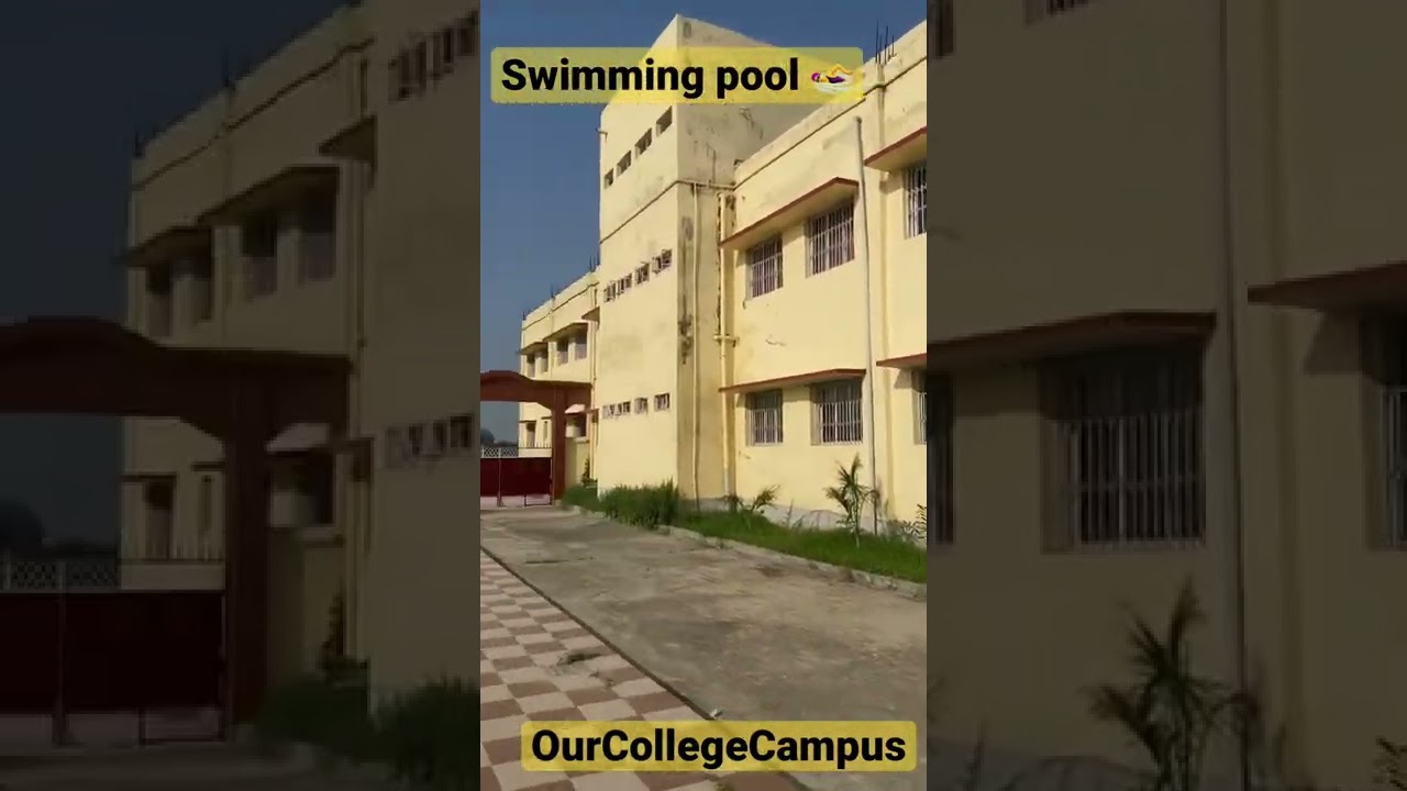 Swimming pool | Our College Campus | #swimming #shorts #myfirstvlog