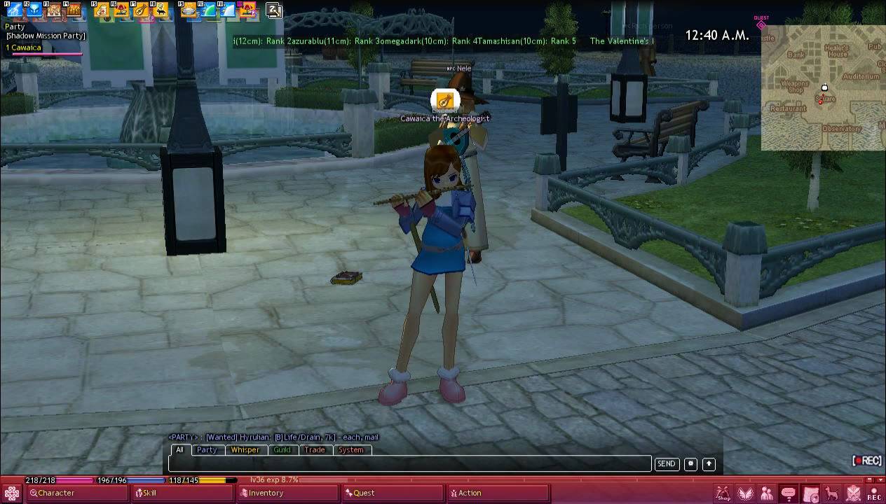 Dreams Dreams on Flute (In Mabinogi)