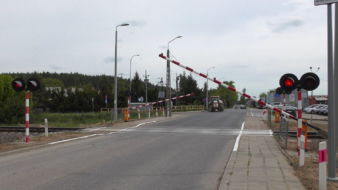 Przejazd kolejowy Sokółka ul. Kresowa | Railroad Crossing in Poland
