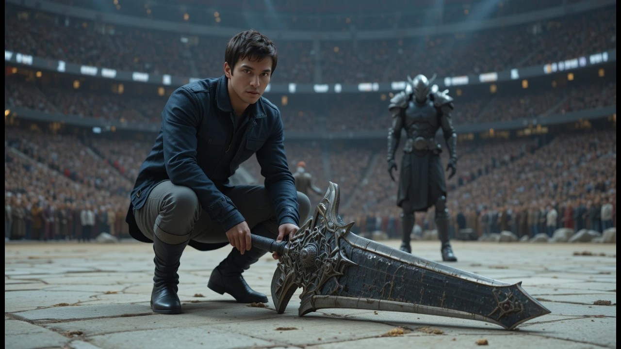 The Arena Laughed at the Human… Until He Picked Up the Alien Champion’s Weapon Like It Was Nothing