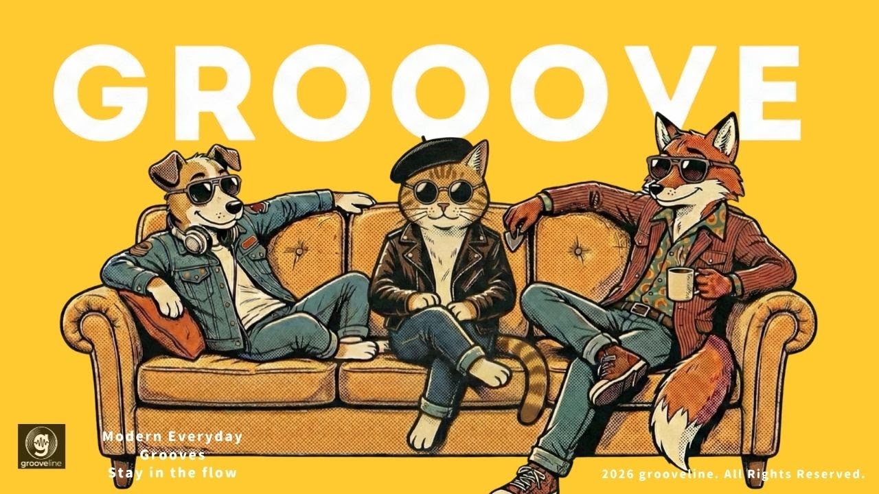 【Playlist】GROOVE POP｜体が勝手に動き出す心地良い Cool & Laid-back｜Study & Work × Chill JAZZ POP