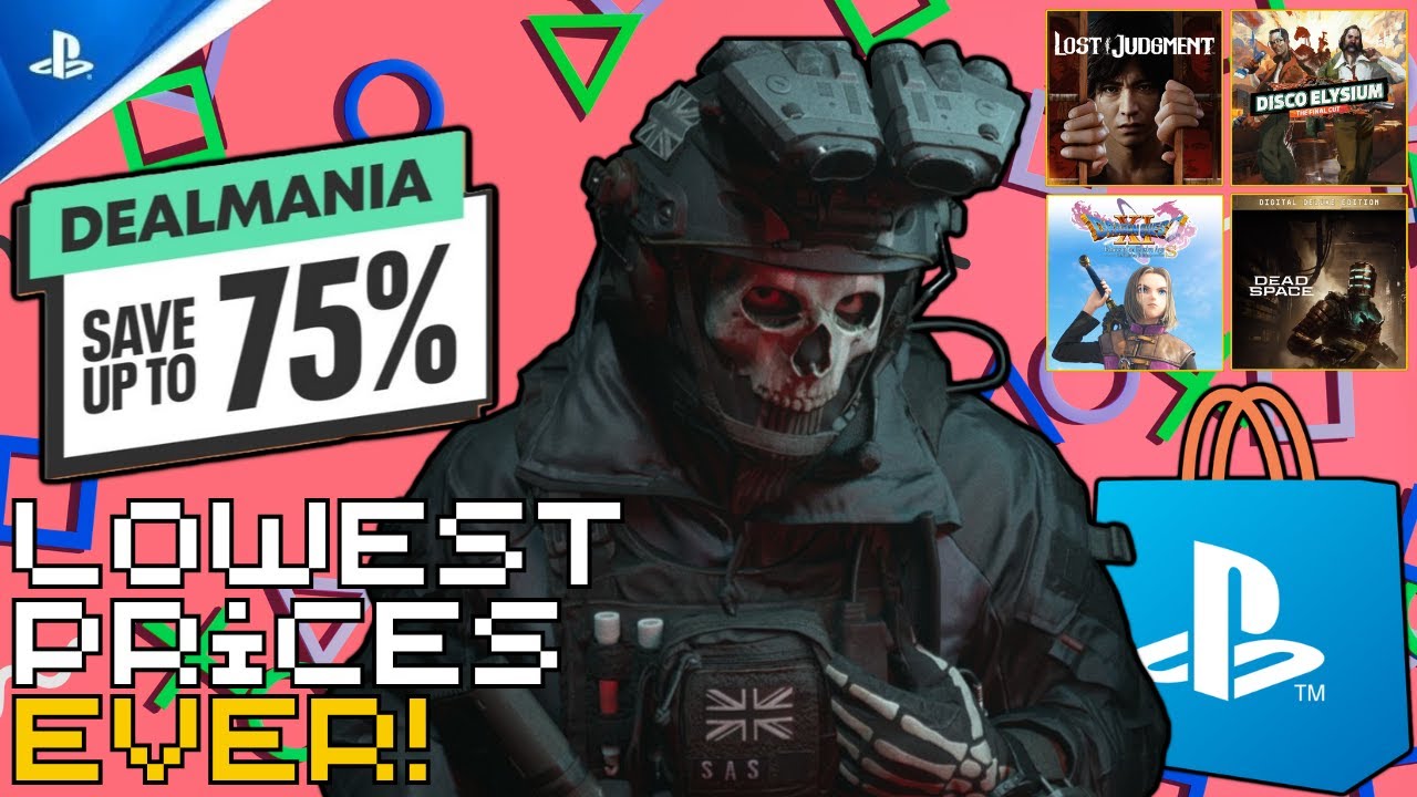 10 GREAT Games For The Lowest Price Ever! Dealmania Sale Playstation Store