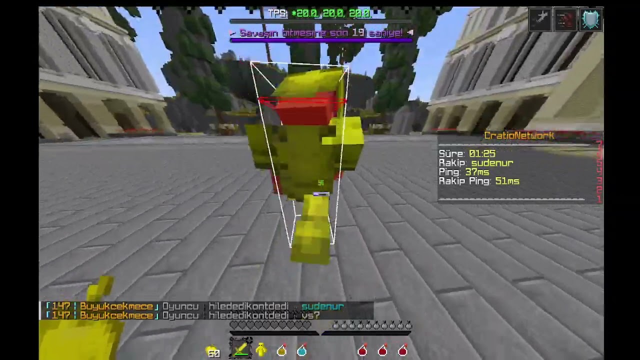 xMrToGo vs sudenur Crationw KitPvP