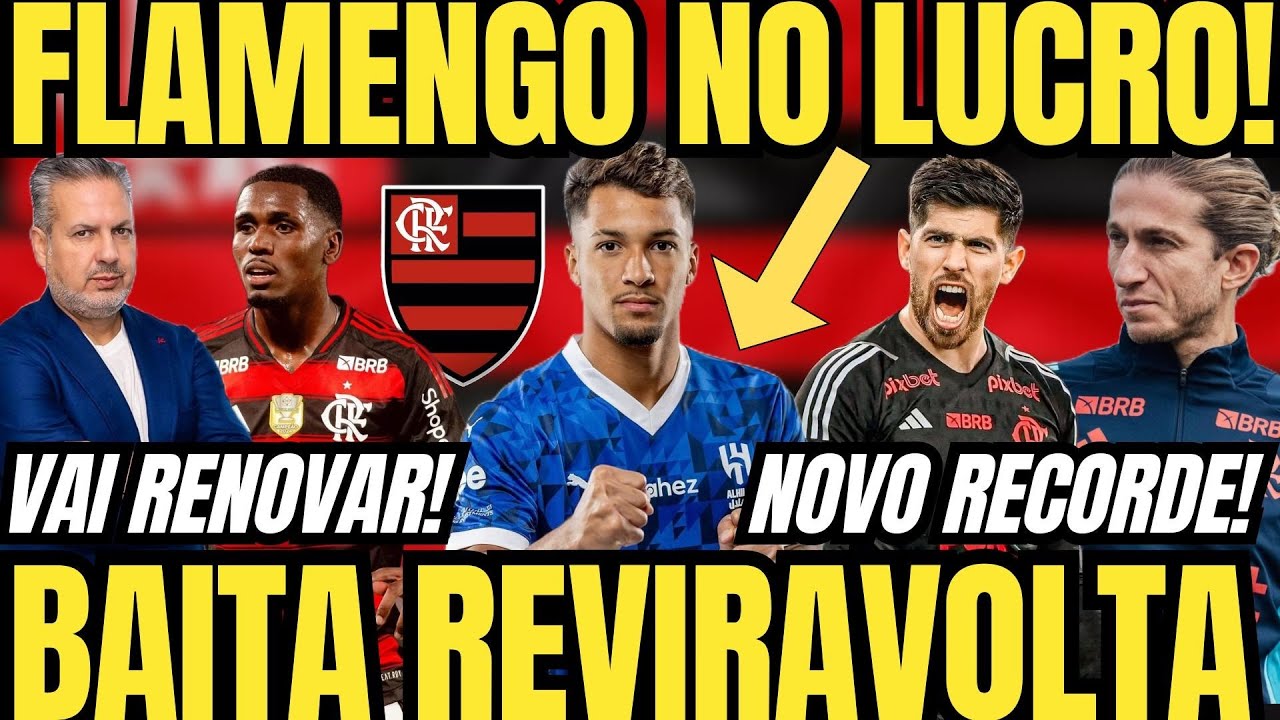 🚨FLAMENGO PODE TER MARCOS LEONARDO DE GRAÇA? RENOVAÇÃO DE EVERTTON ARAÚJO EM PAUTA! MENGÃO LIDERA!