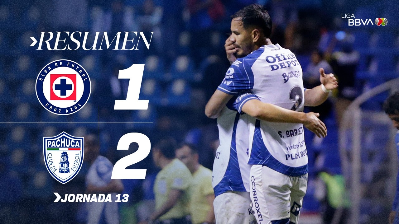 CRUZ AZUL 1-2 PACHUCA | &iexcl;Los Tuzos ganan en Puebla! | Con M&eacute;xico C26
