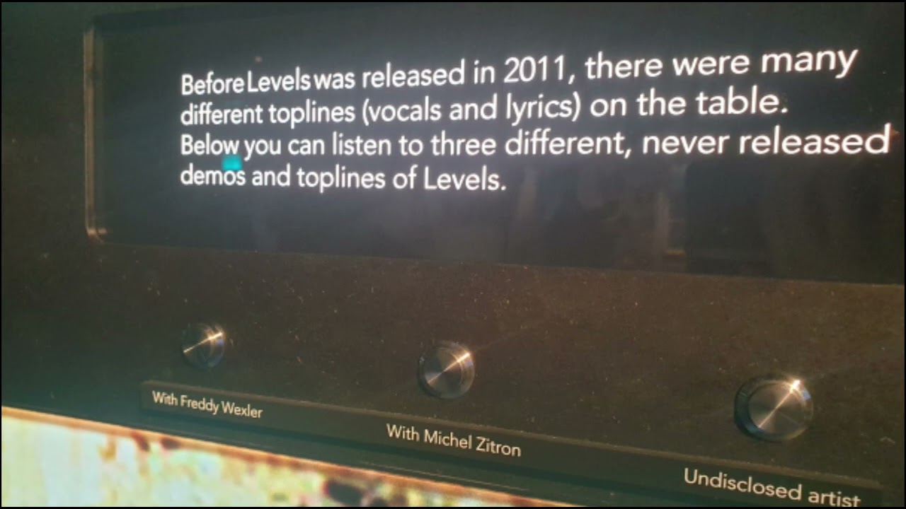Avicii - Levels (Unheared demos)