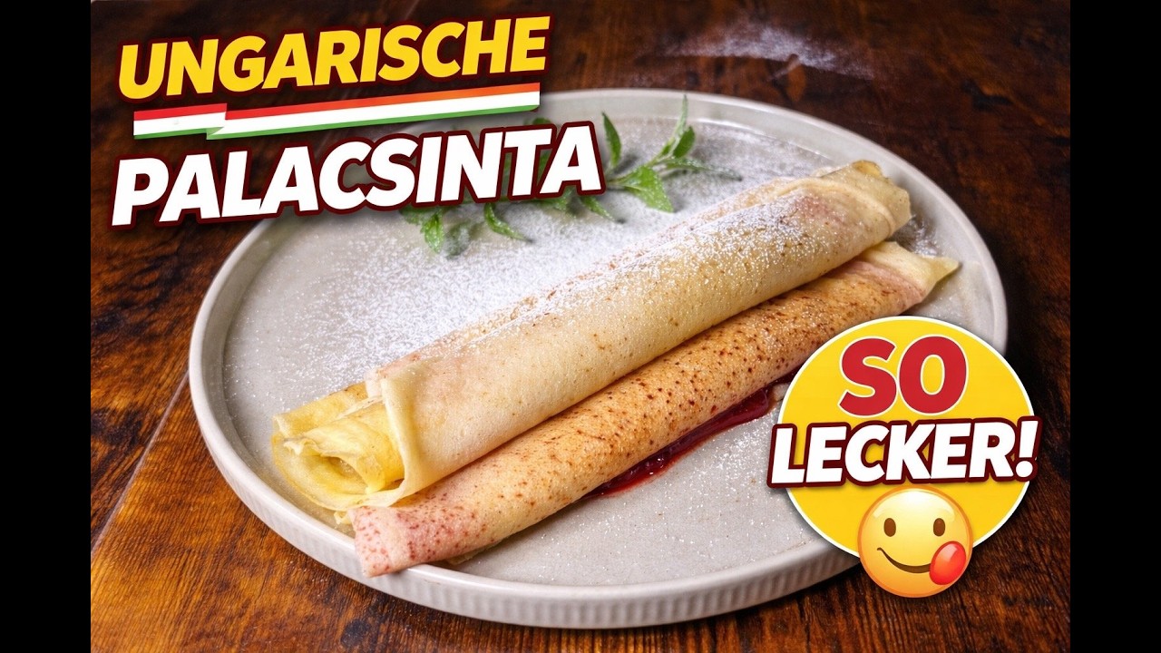 Dieses Palacsinta Rezept wird dich umhauen! 🤤