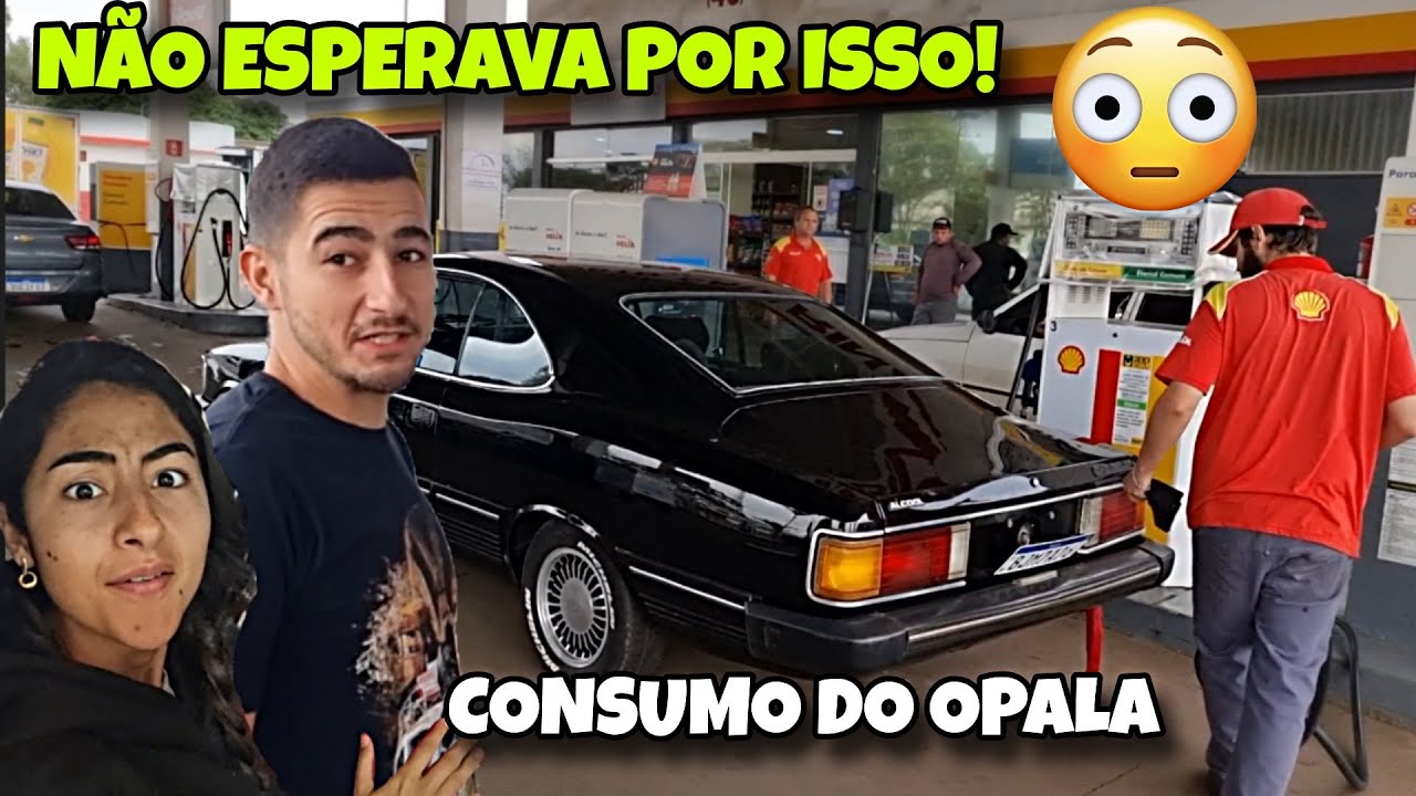 CONSUMO DO MEU OPALA 4CC À ÁLCOOL *Me Surpreendi*