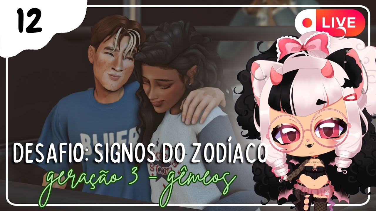 🔴 LIVE: Ep. 12 🥑 Legado Signos: Geração 3 🥑 | the sims 4 | letixiasims