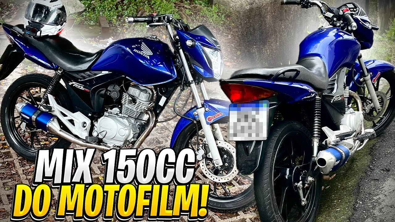TESTEI UMA CG FAN 150 MIX COM MOTOR 4 MILÍMETROS MAIOR DO ORIGINAL
