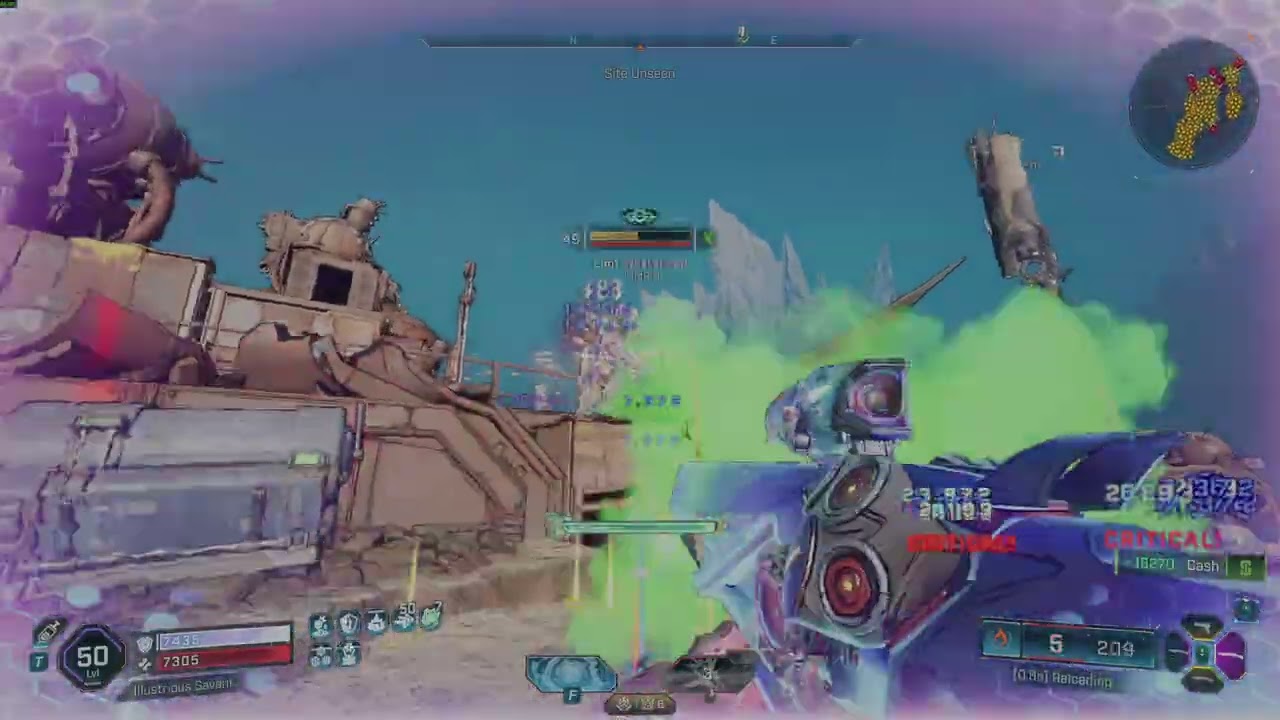 Borderlands 4 : Update on flash freeze Dot : Vertex + Torrential purple equals mobbing insanity!
