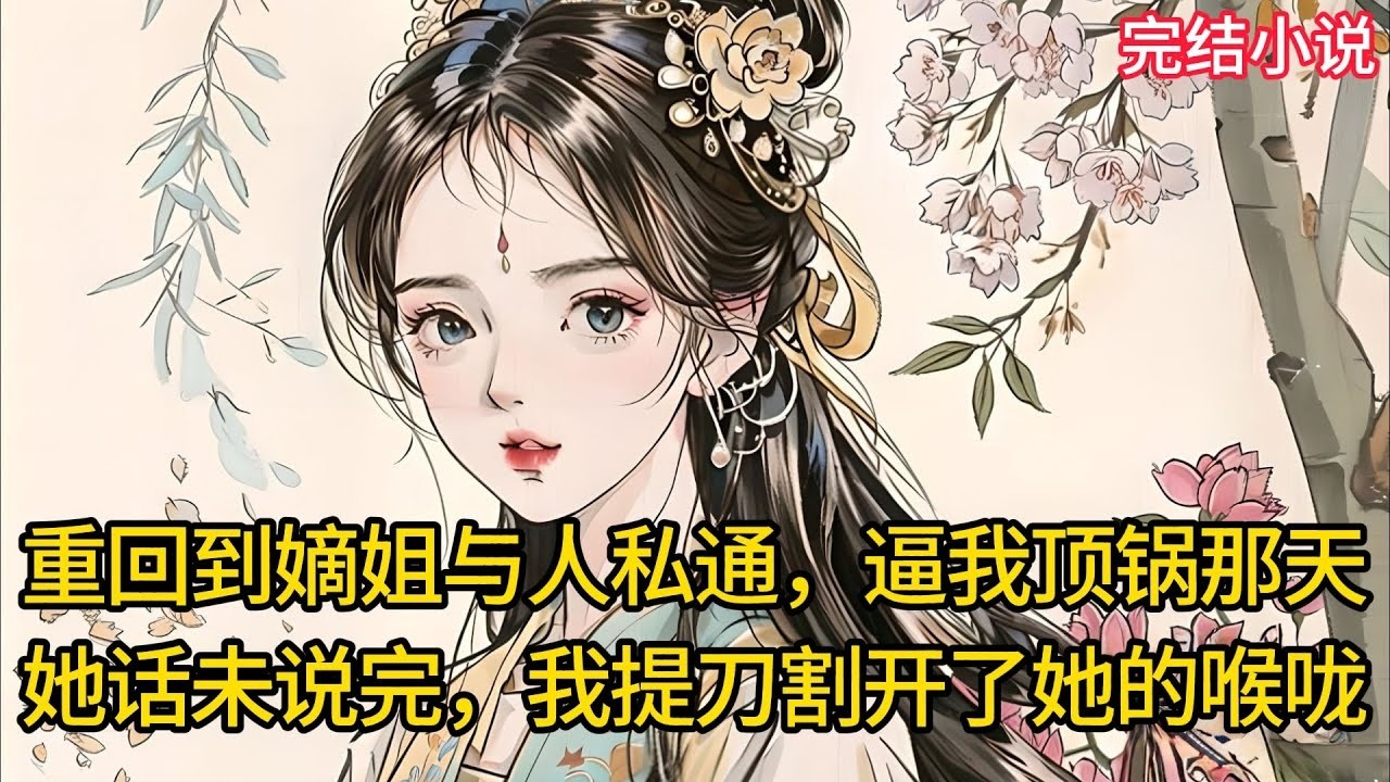 【一口氣看完 】重回到嫡姐与⼈私通，逼我顶锅那天，她话未说完，我提⼑割开了她的喉咙