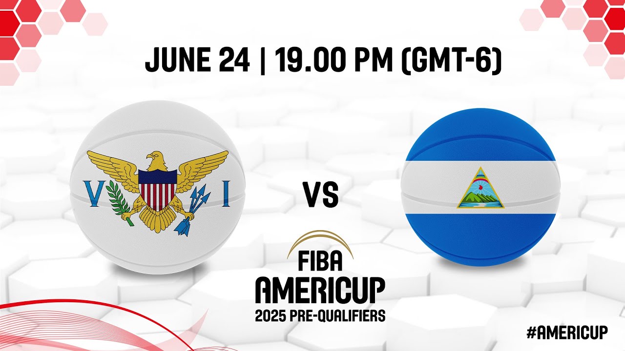 Virgin Islands v Nicaragua | Full Basketball Game | FIBA AmeriCup 2025 Pre-Qualifiers 2023