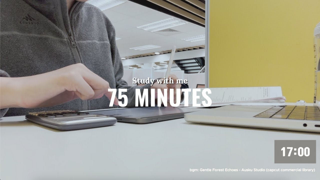 75 Minute Focus 🧘🍃 | Library Neighbour | Calming Piano 🎹