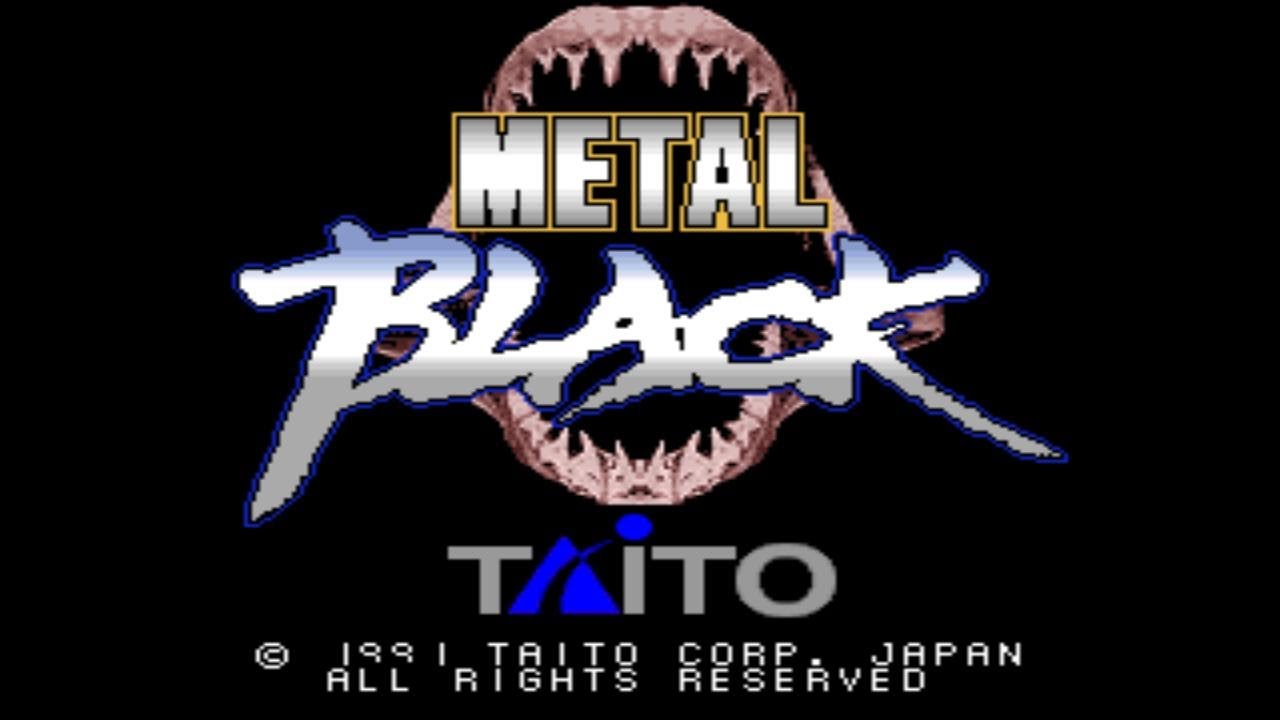 Metal Black 1991 Taito Mame Retro Arcade Games