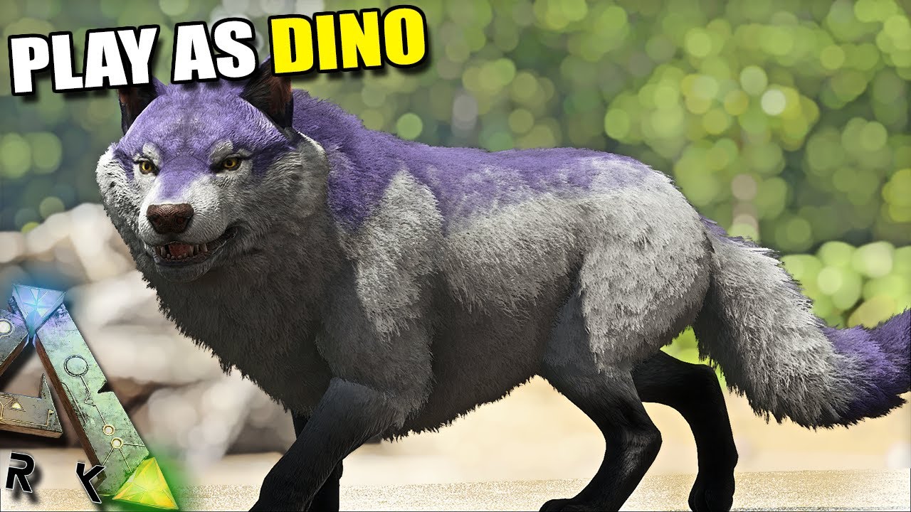 MAKING A WOLF DEN | PLAY AS DINO | ARK SURVIVAL EVOLVED
