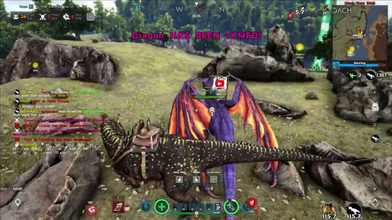 Total 33 Kill WIN SOLO!!! - ARK: The Survival of the Fittest