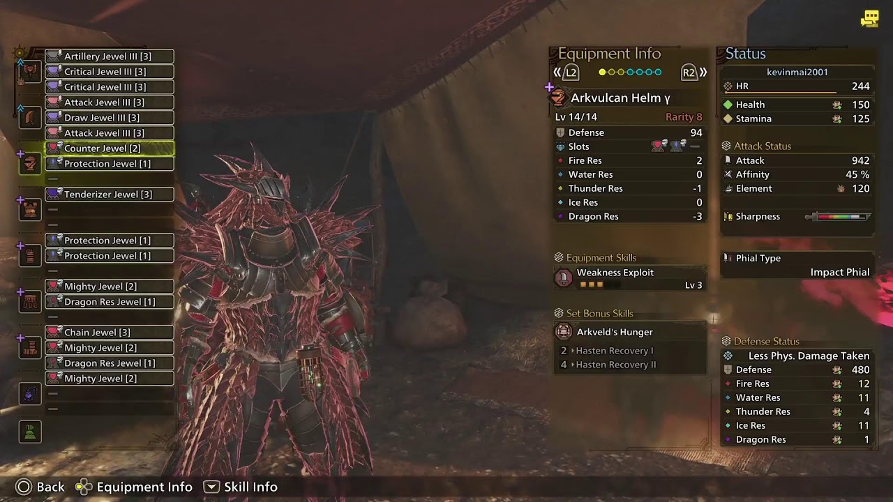 Monster Hunter wilds arch tempered arkveld grind attempts