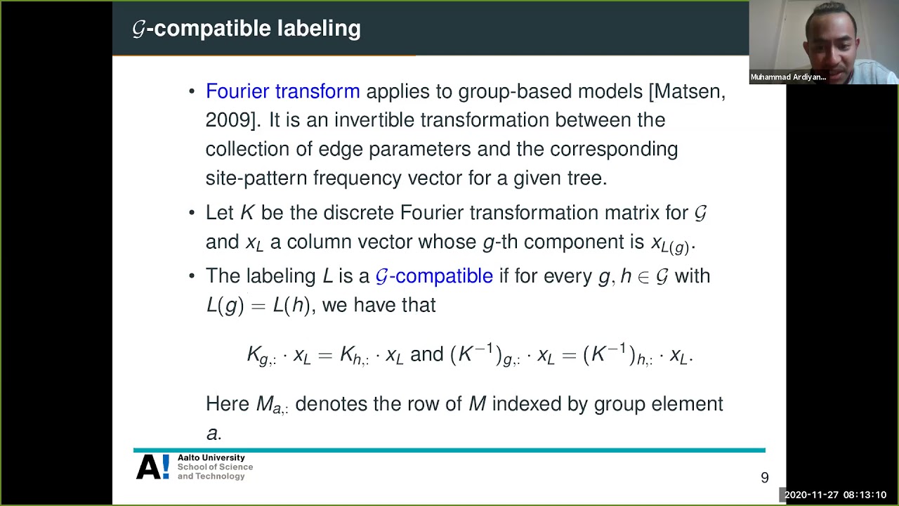Session 8 - Algebraic methods