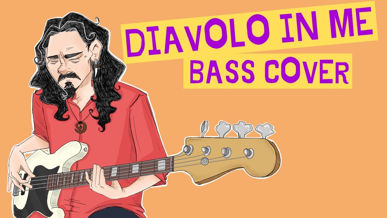 Zucchero - Diavolo In Me (bass cover + backing track)