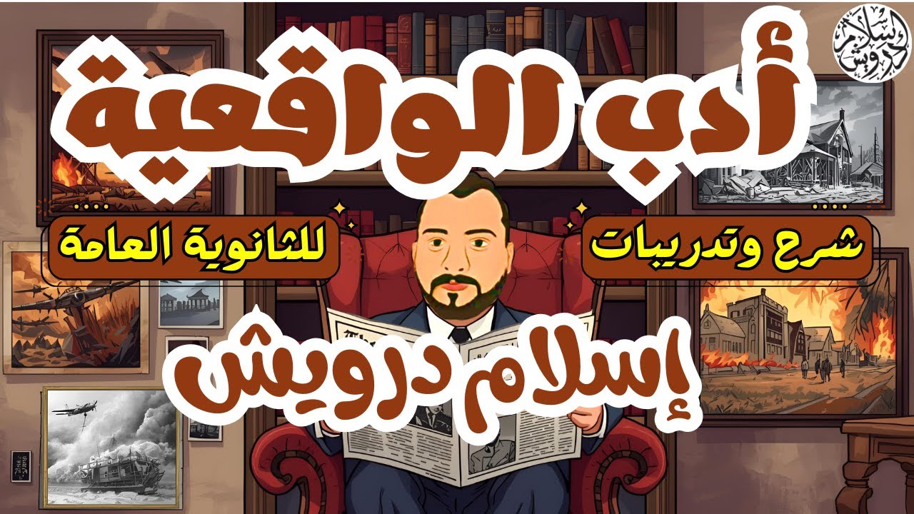 أدب مدرسة الواقعية - الثانوية العامة - الأستاذ/ إسلام درويش