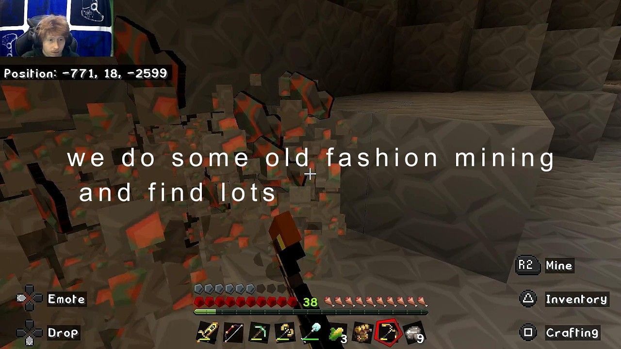 Minecraft ep11 we finish biulding the auto tree farm fully and go mining
