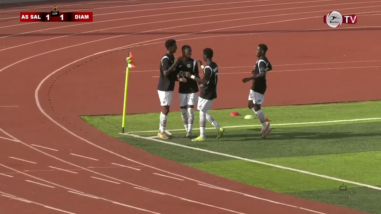 ASC Saloum 🆚 Diambars FC (1-2) L2 17e Jr  24-25 - Résumé