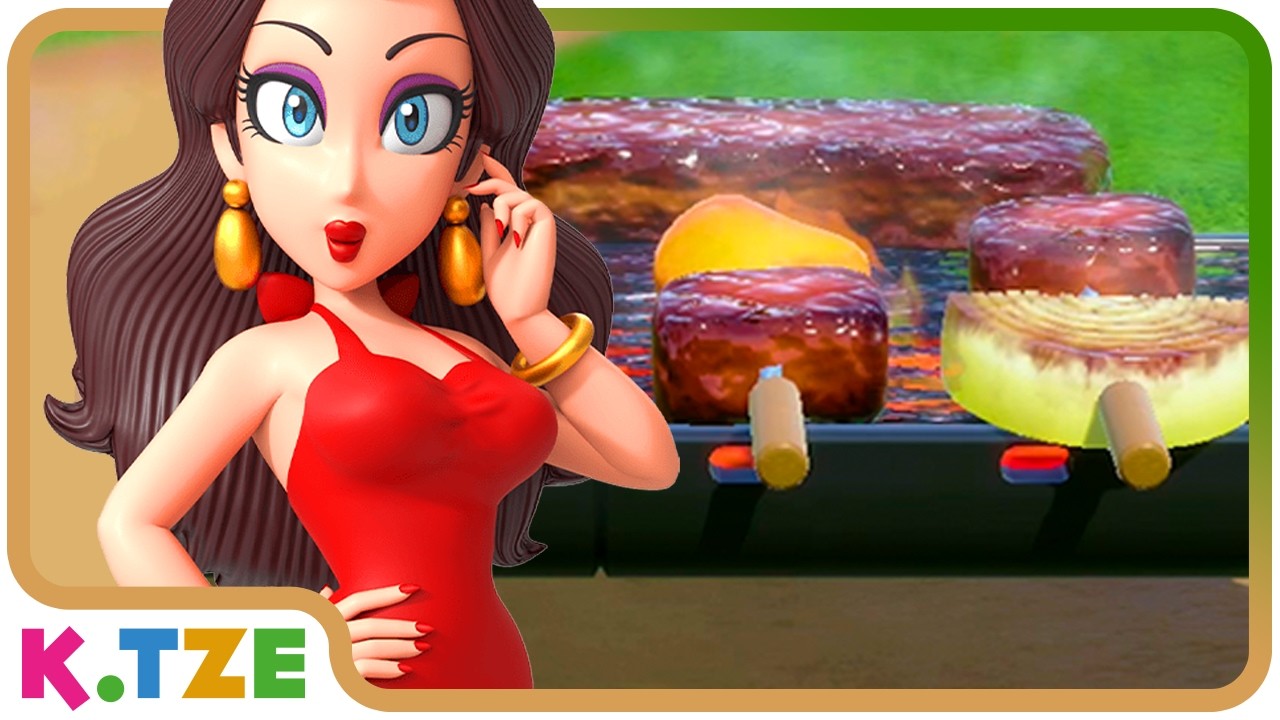 Mit besten Freunden grillen 🥩😍 Mario Party Jamboree | Rhythmusküche